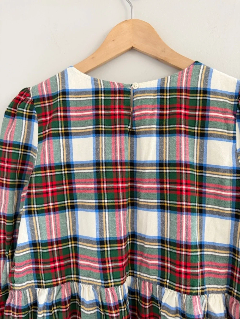 Gap Kids Plaid Dress XXL‎ 14-16 Girls Long Sleeve Holiday Cotton Preppy Classic
